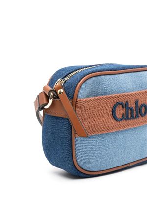 borsa in cotone blu CHLOE' KIDS | C20276Z10